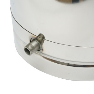 Bidon de inox pentru lapte cu capac 40L cu robinet aparat de muls vaci Breckner Germany - Img 5