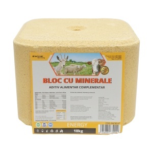 Bloc sare 10kg cu vitamine si minerale pentru animale Breckner Germany