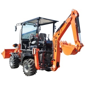 Buldoexcavator 3,5T, motor diesel 50CP, 2400RPM, 5600x1680x2730mm - Img 3