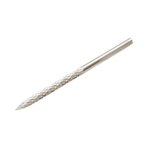 Burghiu cutter calibrare orificii petice anvelope tip ciuperca 3x58mm otel aliat 94-003 Breckner Germany - Img 3