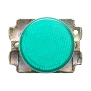 Buton indicator LED verde 220V LAY5 Breckner Germany - Img 3