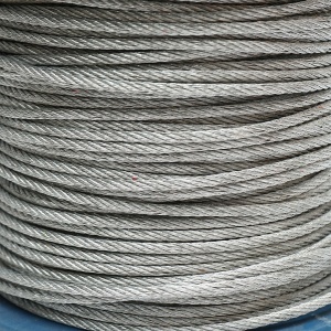 Cablu otel galvanizat 4mm, fire 6x7, sarcina maxima 940Kg, greutate 8.4Kg, 150m/rola - Img 2