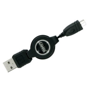 Cablu retractabil USB / MINI USB 80 cm