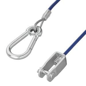Cablu siguranta remorca 1 M Clevis - Img 3