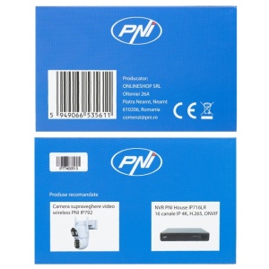 Camera supraveghere video PNI IP774 4MP, panou solar 3W, acumulator 4000mAh incorporat, detectie miscare, slot card micro SD, vizibilitate nocturna, audio bidirectional - Img 2