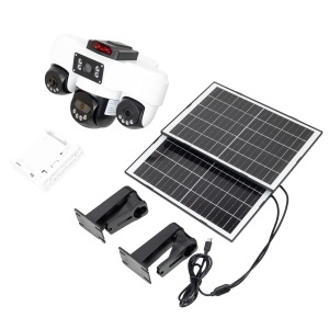 Camera supraveghere video PNI IP84S Live AOV 4 camere 2Mpx GSM 4G cu panou solar si acumulator 16000 mAh - Img 4