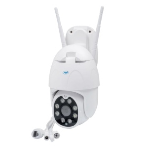 Camera supraveghere video wireless PNI IP230TLR 1080P cu PTZ H264+ suporta microSD 128GB, Night Vision, aplicatia Tuya, P2P, Android, iOS, pentru interior si exterior, rotire dupa miscare, alarma la m - Img 6