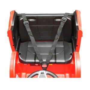Camion electric rosu cu acumulator 12V/7Ah si telecomanda JJ2011 pentru copii 3 ani - Img 7