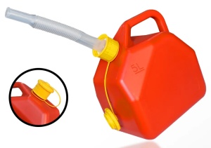 Canistra combustibil 5L + palnie cu supapa (model 2) - Img 2