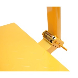 Cantar electronic de podea 350kg tip platforma 500x400mm cu brat pliabil, afisaj LCD - Img 11