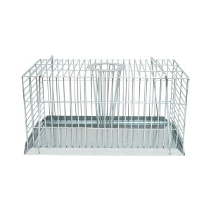 Capcana animale metalica tip cusca pentru sobolani si soareci 31x15x16.5cm