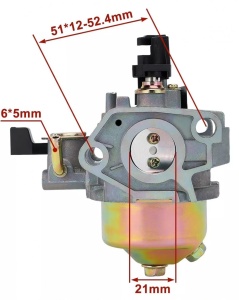 Carburator compatibil Honda GX 270, Zongshen 177F - Img 2