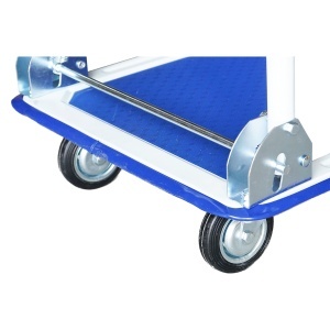 Carucior depozit cu platforma de transport 150Kg 725x475x840mm - Img 6