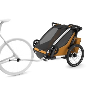 Carucior multisport double Thule Chariot Sport 2, Natural Gold - Img 2
