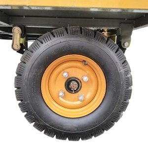 Carucior platforma electrica transport marfa cu bancheta 800W, 48V, 2.5x1.25m sarcina maxima 800Kg THOR - Img 8