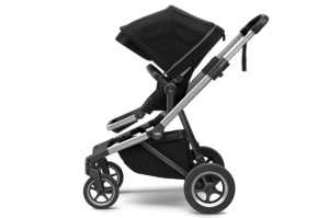 Carucior Thule SLEEK Cadru Gri si Copertina Grey Melange - Img 4