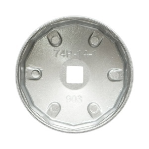 Cheie filtru ulei tip cupa 74mm x 14 laturi, patrat 1/2 inch Breckner Germany - Img 3