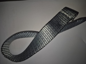 Chinga auto 3.5m - carlige rotative - (banda 3,5 cm) - Img 2