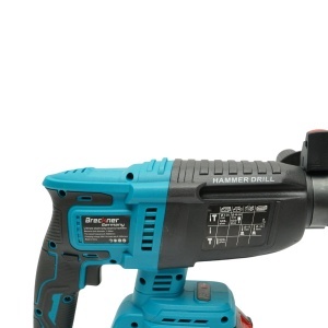 Ciocan rotopercutor 2.5J cu 2 acumulatori 21V, 4Ah Li-ion, brushless, SDS-Plus, 4 functii, frecventa 0-4550 lovituri /min Breckner Germany - Img 12