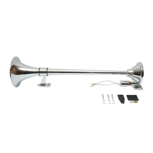 Claxon 1 trompeta 12/24V pentru compresor aer - Img 2
