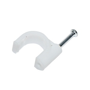 Clema cui 10mm pentru fixare cablu 100buc - Img 3