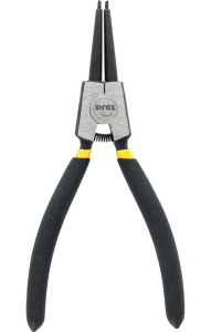 Clește Drel pentru inele de siguranță, 180 mm, exterior, drept