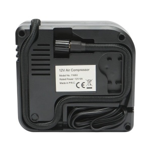 Compresor aer umflat roti 12V, 100PSI, cablu 2.8m, alimentare priza bricheta auto - Img 4