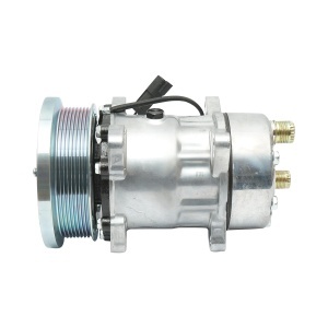 Compresor clima A/C pentru Fiat, Ford, New Holland cod OEM 9824775, 9824775 Breckner Germany - Img 2