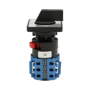 Comutator rotativ cu came 20A, 220V, 3 pozitii FWD-OFF-REV inversare sens rotatie motor electric monofazat Longroad - Img 6