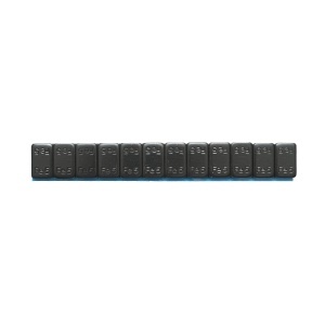 Contragreutati autoadezive negre echilibrare roti Fe 60g (5gx12 buc) 100 benzi/cutie - Img 6