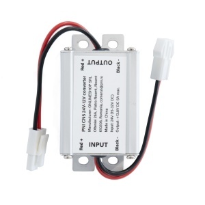 Convertor de tensiune PNI CN5 intrare 24V iesire 12V curent 5A - Img 3
