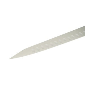 Cutit feliat profesional 25cm, lama alveolata otel 5Cr15MoV, maner ABS negru Breckner Germany - Img 6