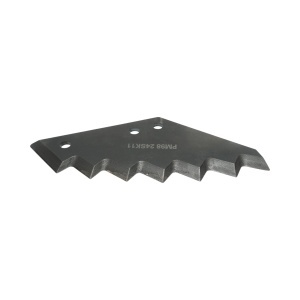Cutit remorca furaje Kuhn cu 7 dinti, grosime 8mm cod OEM A5302190, A5375580 - Img 3
