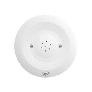Detector senzor inundatie PNI SafeHouse HS527 cu Wi-Fi, cu alarmare sonora 80dB, difuzor incorporat, pentru inundatie si picurare, compatibil cu aplicatia Tuya, alimentare 3V