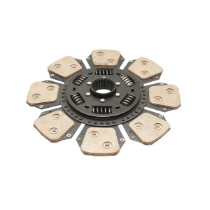Disc ambreiaj fi 350mm, interior 1 fi 45mm, interior 2 fi 50mm Z=18 pentru Fiat OEM 5118453 - Img 3