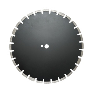 Disc diamantat segmentat 450x25.4mm, A40 segment 12mm pentru asfalt, beton proaspat Breckner Germany - Img 2