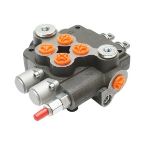 Distribuitor hidraulic cu 2 manete, lungime cablu 2.5m, presiune 250 bar, debit 80L/min Breckner Germany - Img 6