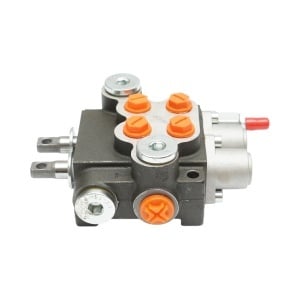 Distribuitor hidraulic cu 2 manete, lungime cablu 2m, presiune 250 bar, debit 40L/min Breckner Germany - Img 9
