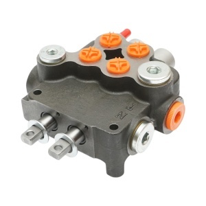 Distribuitor hidraulic cu 2 manete, lungime cablu 2m, presiune 250 bar, debit 80L/min Breckner Germany - Img 9