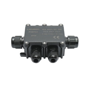 Doza etansa cu presetupe 41A 450V AC, 6 cai 5-14mm IP68 Leader