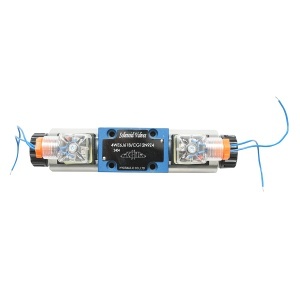 Electrovalva directionala 12VDC 25W pentru 6 cai control debit instalatii hidraulice HDQX126J 4WE6J61B CG12N9Z4 - Img 2