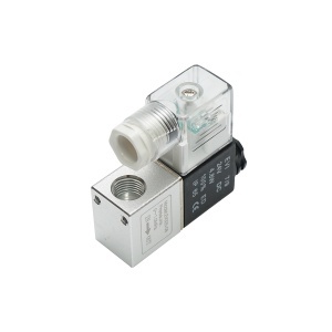 Electrovalva pneumatica 4.8W DC24V, 1 circuit 1/4 IP65 - Img 2