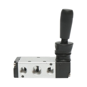 Electrovalva pneumatica cu maneta 3 circuite 1/4 inch 4H210-08 - Img 5