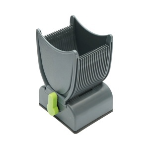 Feliator manual carne proaspata, 17 lame inox, grosime taiere 2/4mm pentru felii, fasii si cuburi Breckner Germany - Img 12