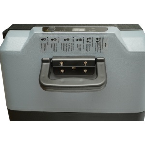 Frigider auto 55L cu compresor 12V-24V-220V, 60W, afisaj LCD, zona dubla de racire, USB 630x390x590mm - Img 13