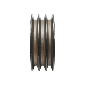 Fulie mare 3 caneluri 170x65mm pentru tocatoare seria DPS, BK98211, BK98212, BK98213, BK98214 - Img 2
