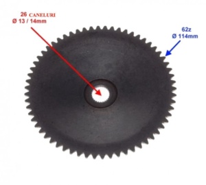 Fulie zimtata scuter 4T GY6 50-80cc (metal) - Img 2