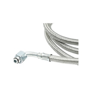 Furtun hidraulic 1800mm (1740mm), grosime 11,50mm pentru troliu Tractor Forestier - Img 2