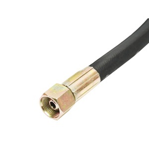 Furtun presiune 2SN DN10 sertizat cu capete fixate hidraulic L=1200mm M20 - Img 3
