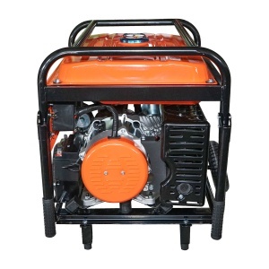Generator electric 5.5kW/220V, motor pe benzina 15CP, pornire electrica/manuala THOR - Img 3